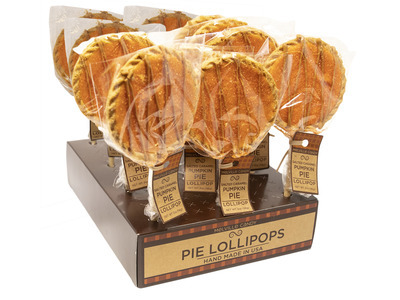 Salted Caramel Pumpkin Pie Pops 12ct