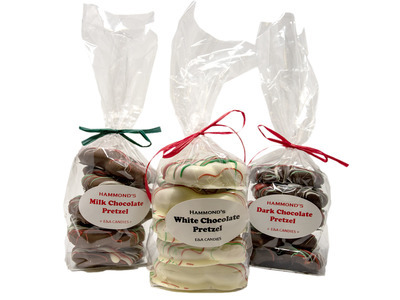 Assorted Chocolate Covered Pretzels 12/5ct