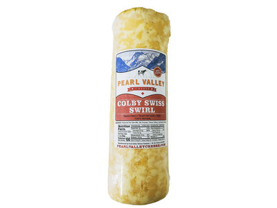 Colby Swiss Swirl Deli Horn 2/6lb