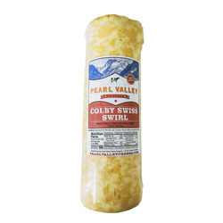 Colby Swiss Swirl Deli Horn 2/6lb