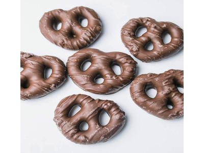 Milk Chocolate Mini Pretzels 15lb