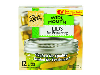 Wide Mouth Lids 24/12ct