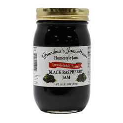 Homestyle Black Raspberry Jam 12/16oz