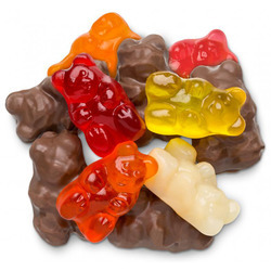 Milk Chocolate Covered Gummi Bears 10lb