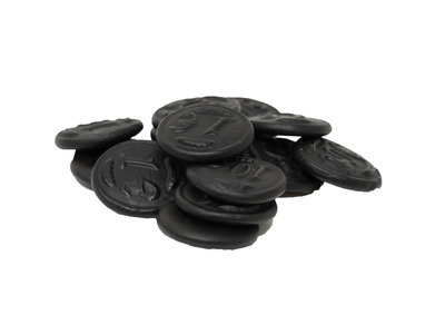 Dutch Licorice Coins 3/2.2lb