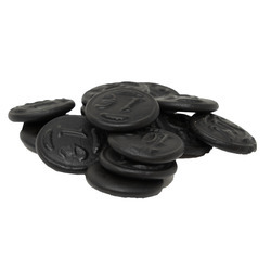 Dutch Licorice Coins 3/2.2lb