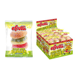 Sour Gummi Mini Burgers 60ct