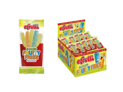 Sour Gummi Fruity Fries 48ct