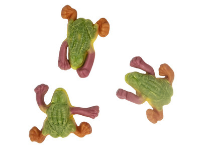 Filled Gummi Tropical Frogs 12/2.2lb