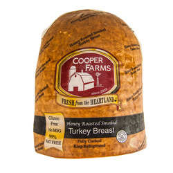 Honey Roasted Turkey Breast 2/9lb