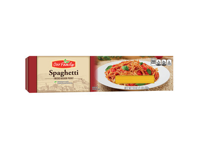 Regular Spaghetti, Box 20/16oz