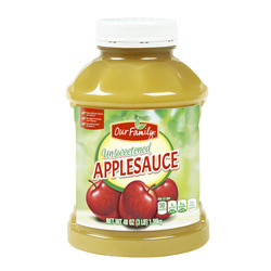 Unsweetened Applesauce 8/48oz