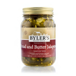 Bread & Butter Jalapenos 12/16oz