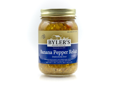 Banana Pepper Relish 12/16oz