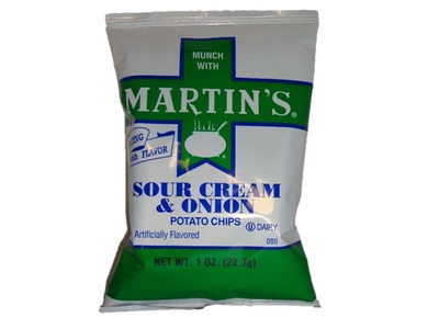 Sour Cream & Onion Waffle Chips 30/1oz