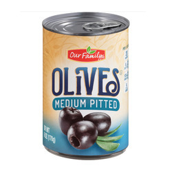 Medium Pitted Olives 12/6oz