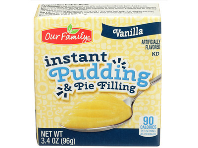 Instant Vanilla Pudding 24/3.4oz