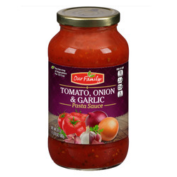 Tomato, Onion & Garlic Pasta Sauce 12/24oz