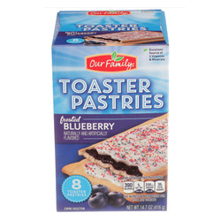 Blueberry Toaster Pastries 12/8ct