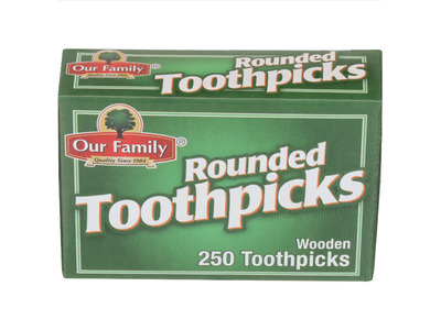 Rounded Toothpicks 24/250ct