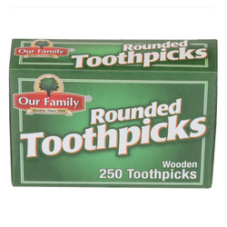 Rounded Toothpicks 24/250ct
