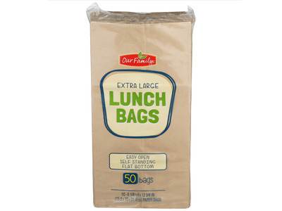 Extra Large Lunch Bags 12/50ct