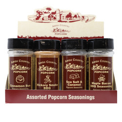 Sweet & Salty Popcorn Seasonings Display 12ct