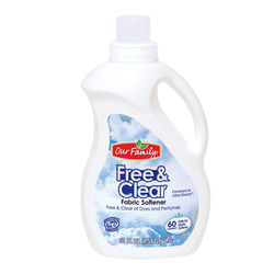 Free & Clear Fabric Softener 6/51oz