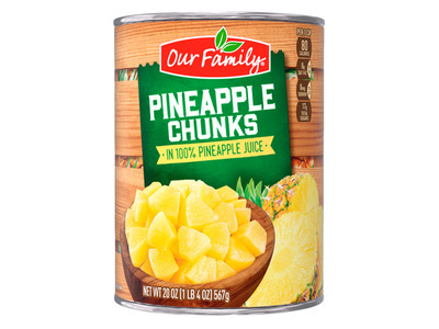 Pineapple Chunks 24/20oz