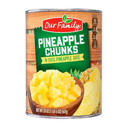 Pineapple Chunks 24/20oz
