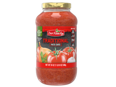 Traditional Pasta Sauce 12/24oz