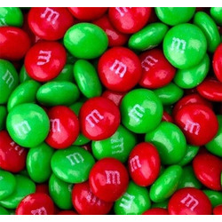 Milk Chocolate Christmas M&M's 25lb