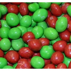 Red & Green Christmas Peanut M&M's 25lb