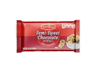 Semi-Sweet Chocolate Morsels 24/12oz