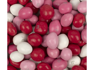 Valentine Peanut M&M's 25lb