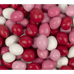 Valentine Peanut M&M's 25lb