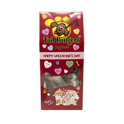 Valentine Dog Treats Caddy 10/8oz