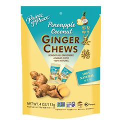 Pineapple Coconut Ginger Chews 12/4oz