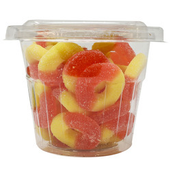 Gummi Peach Rings 12/7.5oz