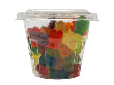 12 Flavor Gummi Bears 12/8oz