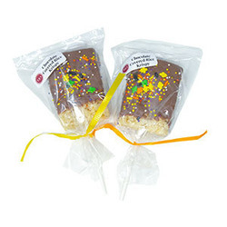 Fall Milk Chocolate Covered Rice Krispy Treat 24ct