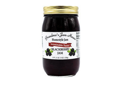 Homestyle Blackberry Jam 12/16oz
