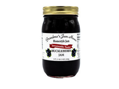 Homestyle Huckleberry Jam 12/16oz