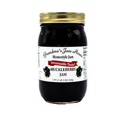 Homestyle Huckleberry Jam 12/16oz