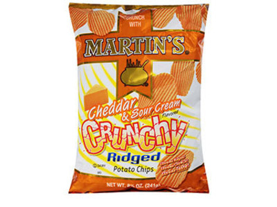 Cheddar & Sour Cream Potato Chips 8/8.5oz