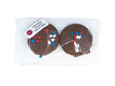 Milk Chocolate Covered Oreos - Patriotic 24/2ct