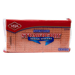 Strawberry Sugar Wafers 12/8oz