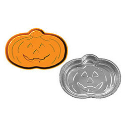 Pumpkin Shaped Pan 100ct