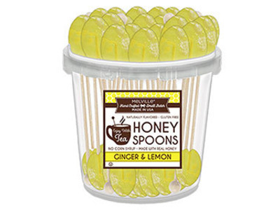 Ginger & Lemon Honey Spoons Tub 1/50ct