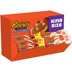 Assorted King Size Pumpkin Display 72ct